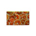 Oranges Patterns Tropical Fruits, Citrus Fruits Cosmetic Bag (XS)