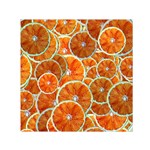Oranges Patterns Tropical Fruits, Citrus Fruits Square Satin Scarf (30  x 30 )