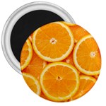 Oranges Textures, Close-up, Tropical Fruits, Citrus Fruits, Fruits 3  Magnets