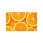 Oranges Textures, Close-up, Tropical Fruits, Citrus Fruits, Fruits Sticker (Rectangular)