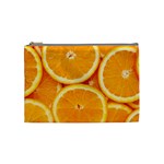 Oranges Textures, Close-up, Tropical Fruits, Citrus Fruits, Fruits Cosmetic Bag (Medium)
