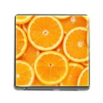 Oranges Textures, Close-up, Tropical Fruits, Citrus Fruits, Fruits Memory Card Reader (Square 5 Slot)