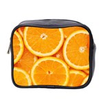 Oranges Textures, Close-up, Tropical Fruits, Citrus Fruits, Fruits Mini Toiletries Bag (Two Sides)