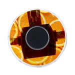 Oranges Textures, Close-up, Tropical Fruits, Citrus Fruits, Fruits On-the-Go Memory Card Reader