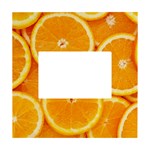 Oranges Textures, Close-up, Tropical Fruits, Citrus Fruits, Fruits White Box Photo Frame 4  x 6 