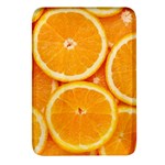 Oranges Textures, Close-up, Tropical Fruits, Citrus Fruits, Fruits Rectangular Glass Fridge Magnet (4 pack)