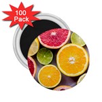 Oranges, Grapefruits, Lemons, Limes, Fruits 2.25  Magnets (100 pack) 