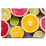 Oranges, Grapefruits, Lemons, Limes, Fruits Large Doormat