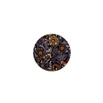 Paisley Texture, Floral Ornament Texture 1  Mini Magnets