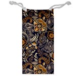 Paisley Texture, Floral Ornament Texture Jewelry Bag