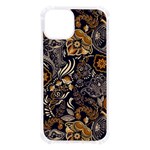 Paisley Texture, Floral Ornament Texture iPhone 13 TPU UV Print Case