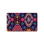Pattern, Ornament, Motif, Colorful Magnet (Name Card)