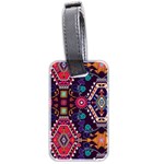 Pattern, Ornament, Motif, Colorful Luggage Tag (two sides)