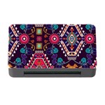 Pattern, Ornament, Motif, Colorful Memory Card Reader with CF