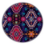 Pattern, Ornament, Motif, Colorful Wireless Fast Charger(White)