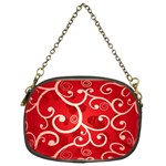 Patterns, Corazones, Texture, Red, Chain Purse (Two Sides)