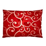 Patterns, Corazones, Texture, Red, Pillow Case