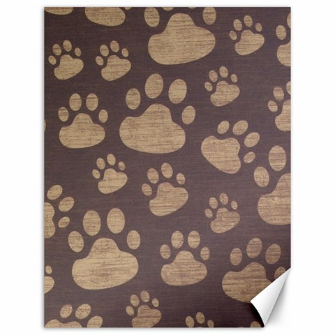 Paws Patterns, Creative, Footprints Patterns Canvas 12  x 16  from UrbanLoad.com 11.86 x15.41  Canvas - 1