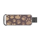 Paws Patterns, Creative, Footprints Patterns Portable USB Flash (One Side)
