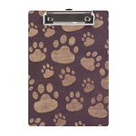 Paws Patterns, Creative, Footprints Patterns A5 Acrylic Clipboard
