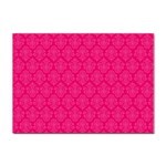Pink Pattern, Abstract, Background, Bright, Desenho Sticker A4 (100 pack)