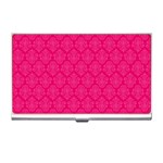 Pink Pattern, Abstract, Background, Bright, Desenho Business Card Holder