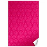 Pink Pattern, Abstract, Background, Bright, Desenho Canvas 24  x 36 