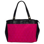 Pink Pattern, Abstract, Background, Bright, Desenho Oversize Office Handbag
