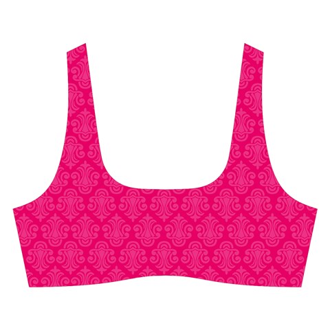 Pink Pattern, Abstract, Background, Bright, Desenho Cross Back Hipster Bikini Set from UrbanLoad.com Front
