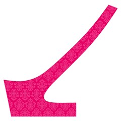 Pink Pattern, Abstract, Background, Bright, Desenho Cross Back Hipster Bikini Set from UrbanLoad.com Back Left