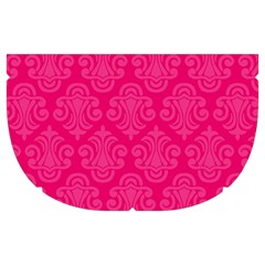 Pink Pattern, Abstract, Background, Bright, Desenho Make Up Case (Medium) from UrbanLoad.com Side Left