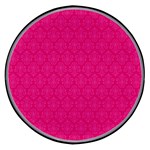 Pink Pattern, Abstract, Background, Bright, Desenho Wireless Fast Charger(Black)