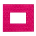 Pink Pattern, Abstract, Background, Bright, Desenho White Wall Photo Frame 5  x 7 