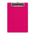 Pink Pattern, Abstract, Background, Bright, Desenho A5 Acrylic Clipboard