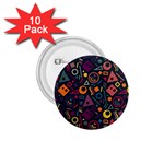 Random, Abstract, Forma, Cube, Triangle, Creative 1.75  Buttons (10 pack)