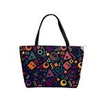 Random, Abstract, Forma, Cube, Triangle, Creative Classic Shoulder Handbag