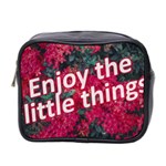 Indulge in life s small pleasures  Mini Toiletries Bag (Two Sides)