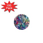 Abstract confluence 1  Mini Magnets (100 pack) 
