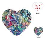 Abstract confluence Playing Cards Single Design (Heart)