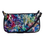 Abstract confluence Shoulder Clutch Bag