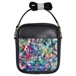 Abstract confluence Girls Sling Bag