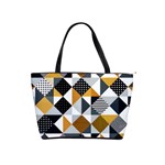 Pattern Tile Squares Triangles Seamless Geometry Classic Shoulder Handbag
