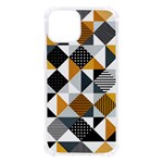 Pattern Tile Squares Triangles Seamless Geometry iPhone 13 TPU UV Print Case