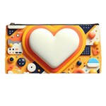 Valentine s Day Design Heart Love Poster Decor Romance Postcard Youth Fun Pencil Case