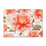 Flowers Plants Sample Design Rose Garden Flower Decoration Love Romance Bouquet Sticker A4 (10 pack)