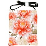 Flowers Plants Sample Design Rose Garden Flower Decoration Love Romance Bouquet Shoulder Sling Bag