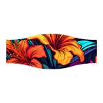 Hibiscus Flowers Colorful Vibrant Tropical Garden Bright Saturated Nature Stretchable Headband
