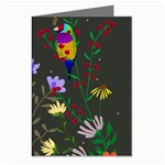 Bird Flower Plant Nature Greeting Cards (Pkg of 8)