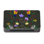 Bird Flower Plant Nature Memory Card Reader with CF