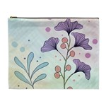 Flower Paint Flora Nature Plant Cosmetic Bag (XL)